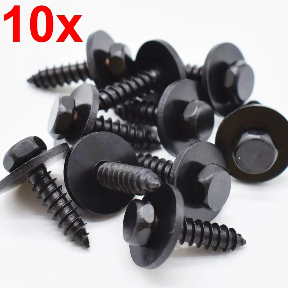 Auto Self Tapping Screw Hex Head with Washer Screw Metal Automotive Bolt Screw for Car Accessories