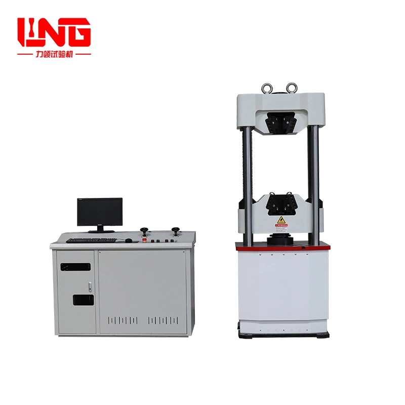 High-Precision Waw-600kn Computerized Electro-Hydraulic Servo-Controlled Hydraulic Universal Testing Machine for Laboratory