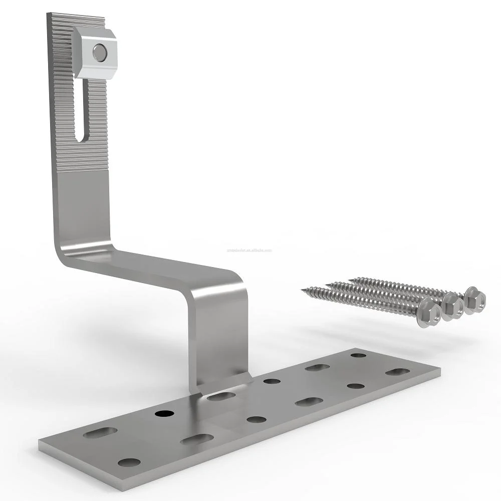 La tornillería de montaje de módulos fotovoltaicos solares el gancho de acero inoxidable 304