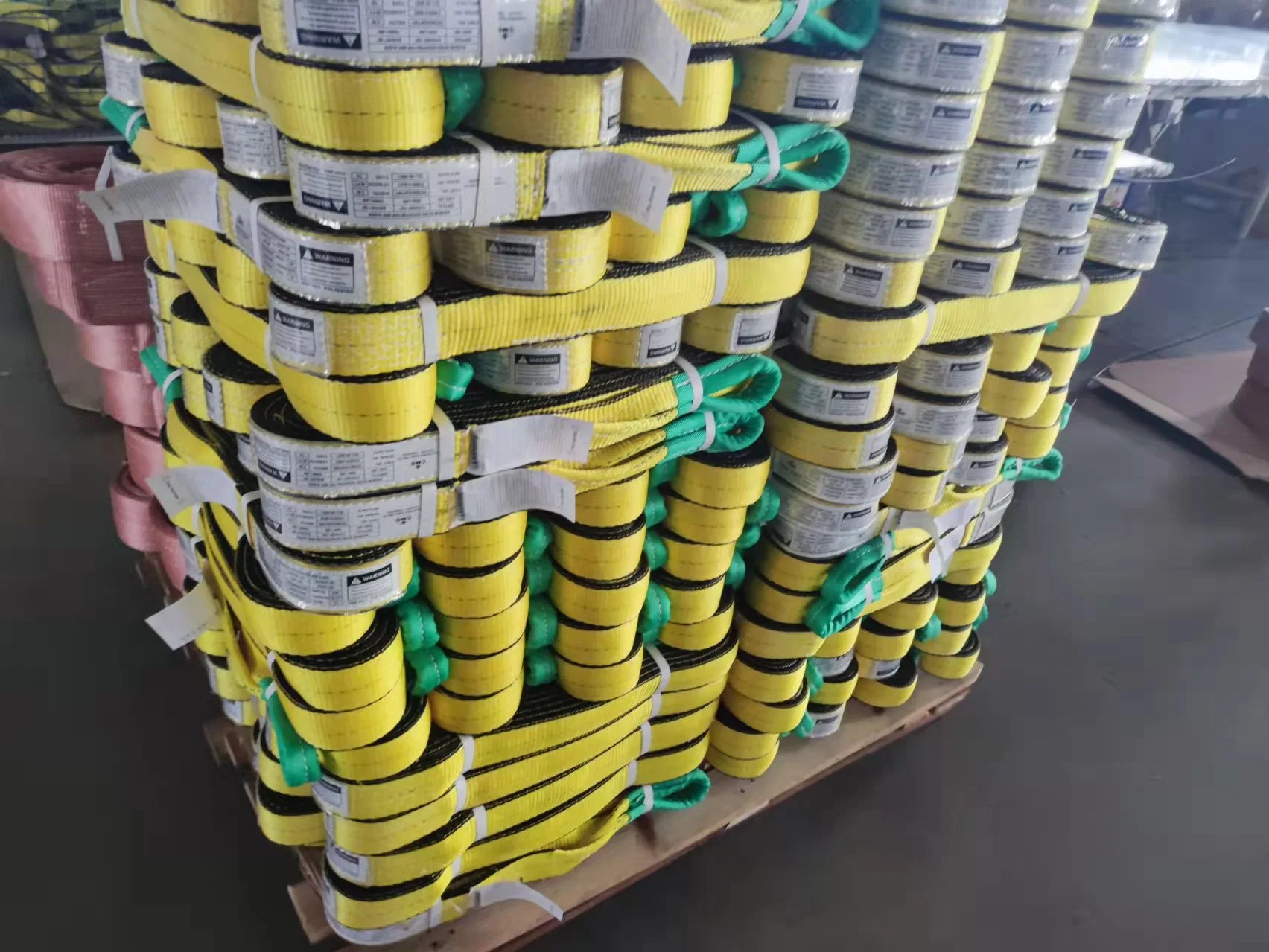Norma Americana eslingas de tejido sintético, 9, 800 libras por pulgada Eslinga para servicio pesado