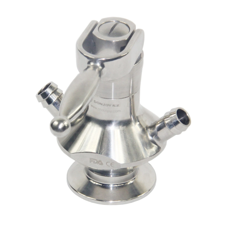 3A Sanitary Tri Clamp Sampling Valve for Brewery Dairy Pharmaceutical Industry