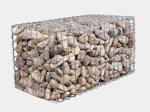 سلة الحجر الرخيصة ملحوم Mesh Gabion صندوق