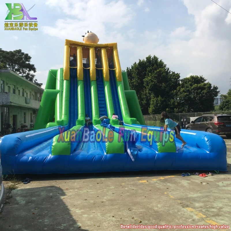 Giant Inflatable Jumbo Water Slide for Amusement Park, Inflatable Hippo Slide for Adults