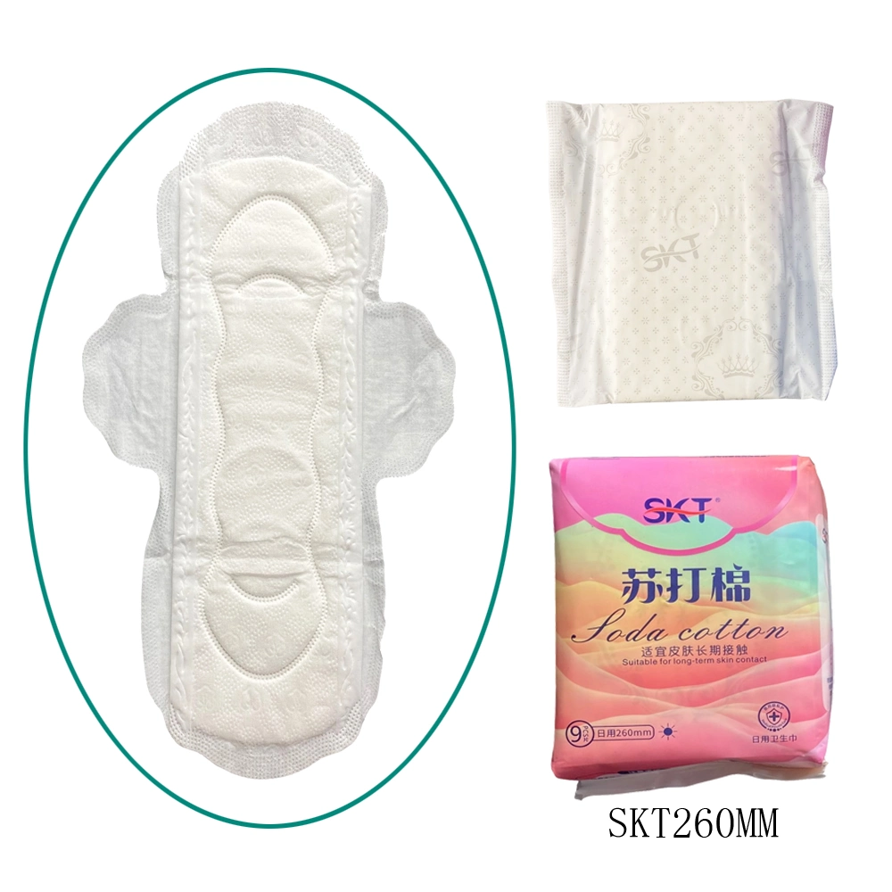 Taille de voyage du tampon sanitaire organique Eminine produits d'hygiène échantillon gratuit