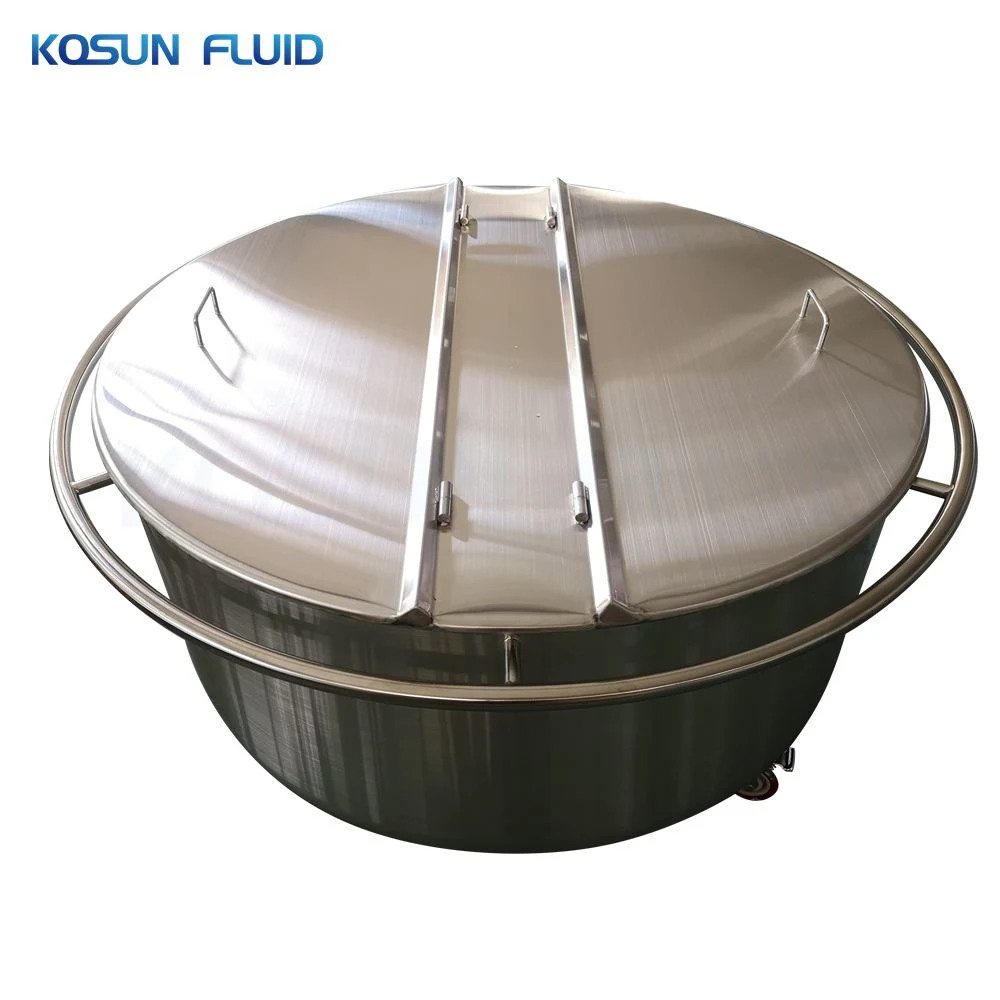 Stainless Steel Ss Vacuum Pressure Insulated Vertical and Horizontal Hot Water Ice Water Solvent Storage Tank Manufacturer