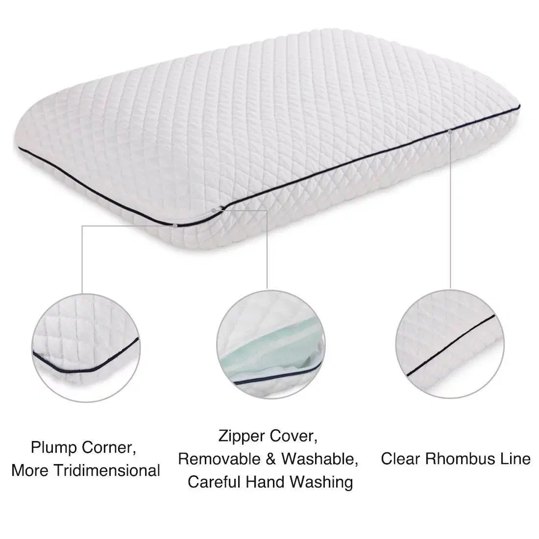 Comfort High quality/High cost performance  Memory Foam Pillow Body in Mattress