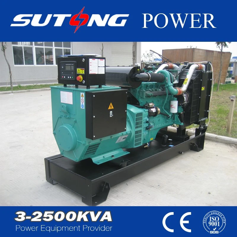 120kVA Mobile Four Wheels Trailer Mounted Open Type Cummins Diesel Generator