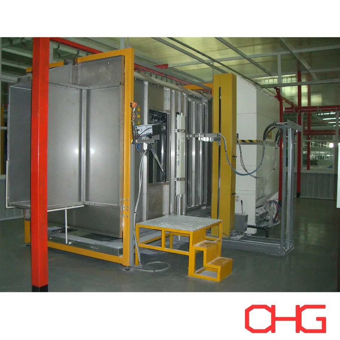 High quality/High cost performance  Powder Coating Production Line for Auto Parts Spray Machine