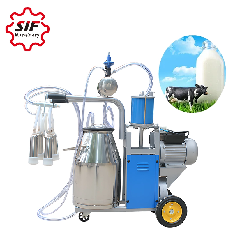 Factory Best Price Single Cow Milking Machine / Human Cow Milking Machine Livestock Machinery Milk Equipment