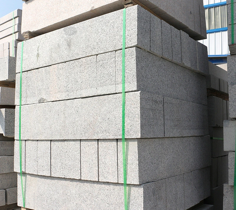 China Road Pavers Middle Grey Granite Curbstone/Kerbstone