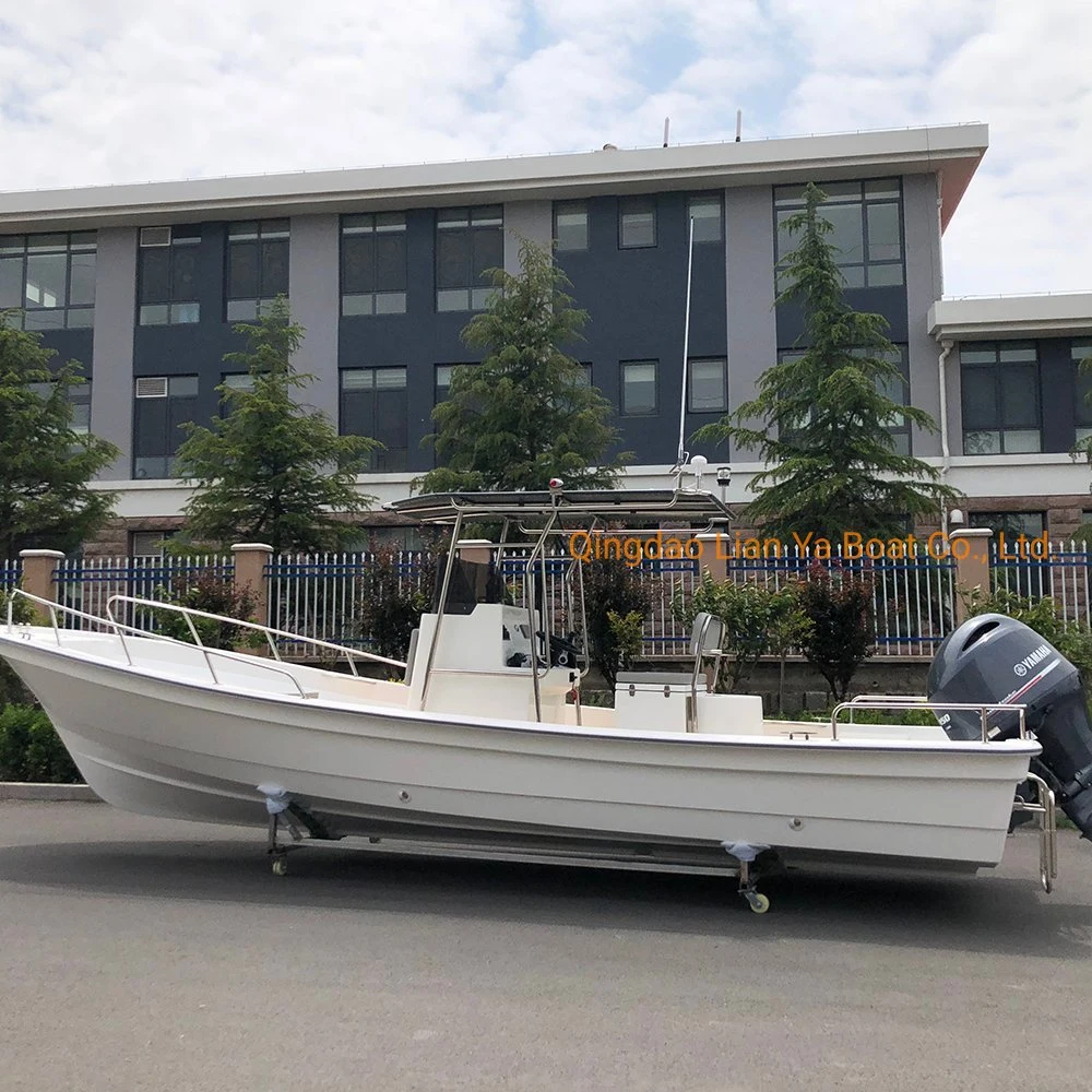 Liya 7.6m Classic Fiberglass Fishing Tender Boats for Sale