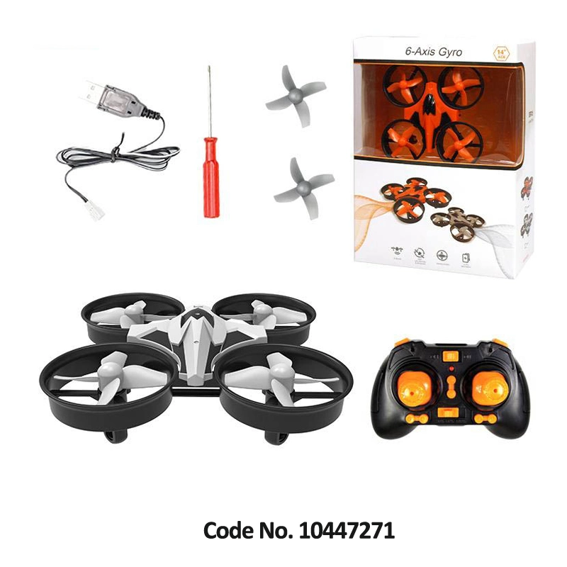 Large 2.4G R/C 4-Aix Drone Toy with Altitude Hold Charge Cable