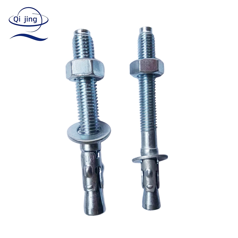 China Manufacturer Grade 4.8 Wzp Concrete Expansion Wedge Anchor Bolt