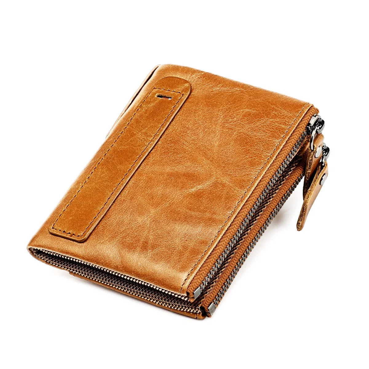 Low MOQ High quality/High cost performance  Leather Classic Man and Women Wallet Leather Slim Card Purse Men Money Wallets