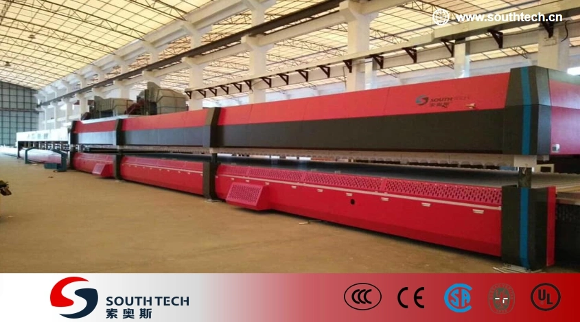 Southtech Next Generation Continuous Model Energy Saving and High Productivity Passing Flat Glass Forming Equipment Price (LPG series)