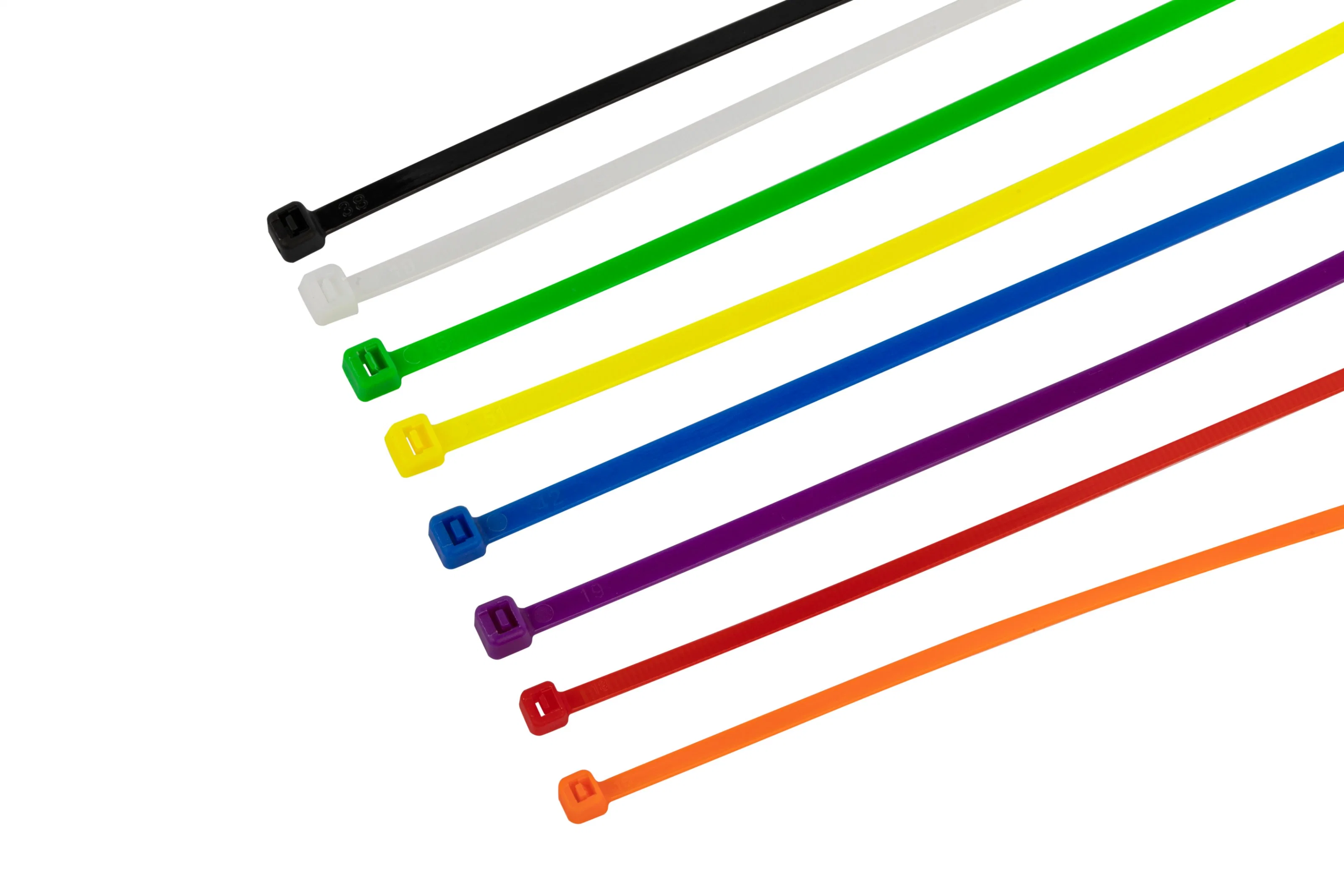 *Colourful Plastic Tie Self- Locking Nylon Cable Tie with RoHS\CE