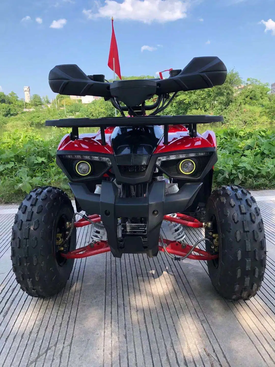 Chain Drive Transmission System New 125cc Quad Bikes Atvs for Kids