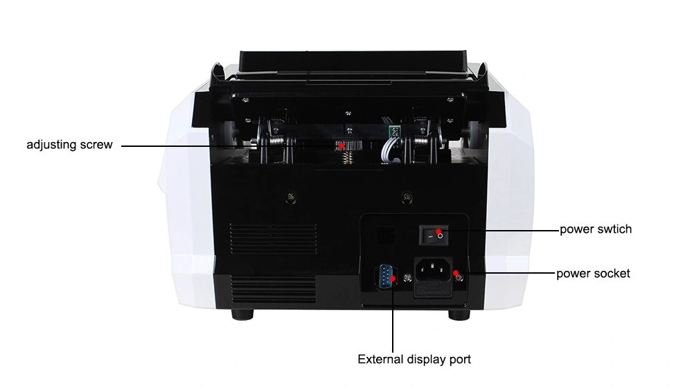 Al-7100 UV Mg TFT Display Mixed Denomination Value Counter