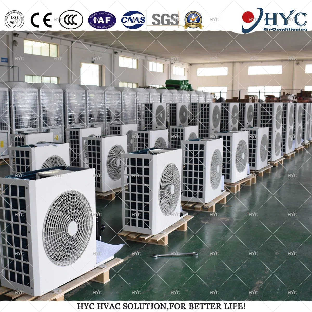 -25 Degree High Quality Evi Air to Water Split Heat Pump Heating System (CE certification)