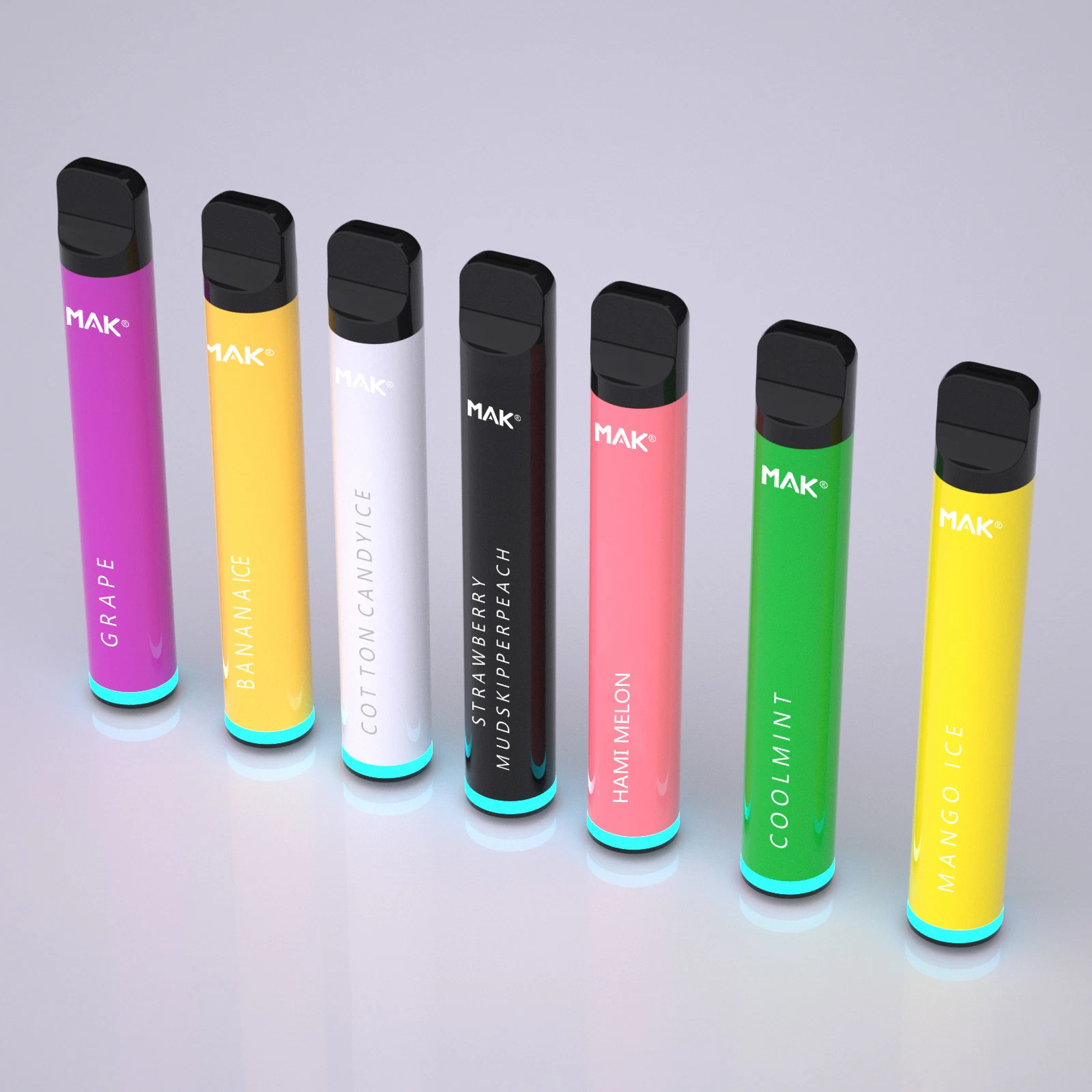 فوم القردة العليا تمنع بانغ XXL Disposable/Chargeable Vape Pen 1500 نفخة فاب إي سيجارة