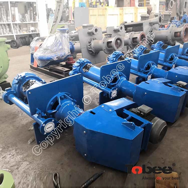 Tobee Corrosion Resistance Vertical Slurry Pump for Gravel Mining Vertical Slurry Pump for Mineral Processing Industrial Vertical Water Pump