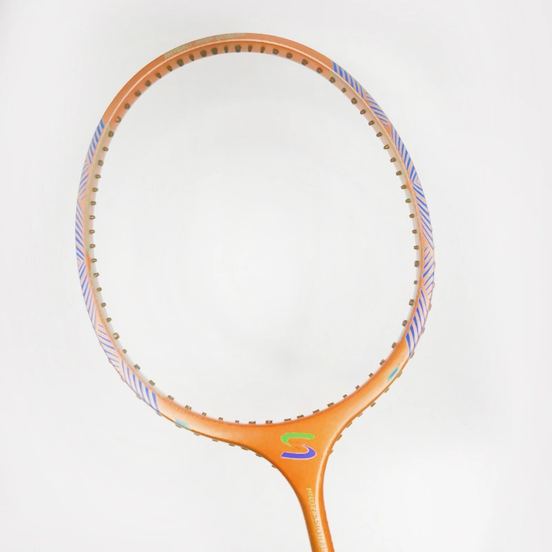 2023 New Full Carbon Material Brand Name Ball Badminton Racket Factory Wholesale/Supplier