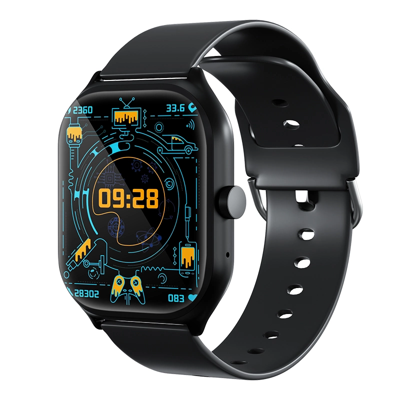 2023 Hot Vender Smart Watch pantalla magnética de A59 2,01 pulgadas Carga de oxígeno Bt llamada Deportes impermeable Smartwatch