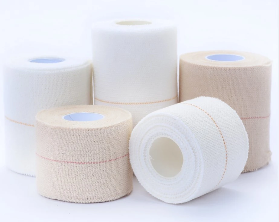 Low Price Portable Medical 100% Cotton Adhesive Zinc Oxide Tape with CE Certification