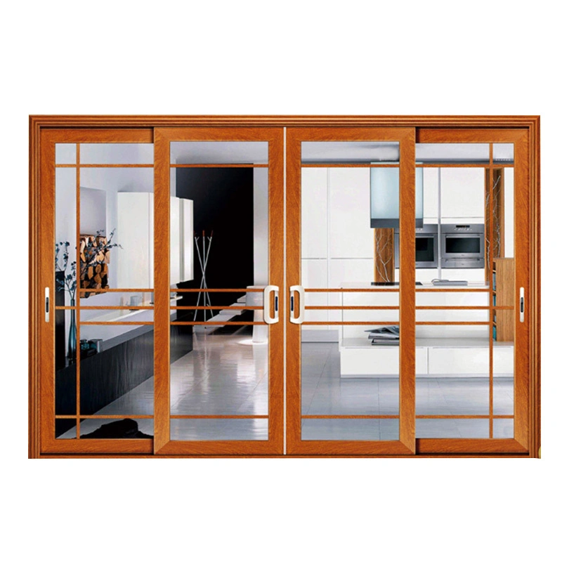 American Standard NFRC/AAMA Wholesale/Supplier Customized Size and Color Windproof Waterproof Aluminum Sliding Doors