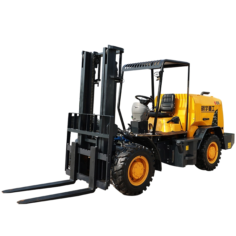 Good Price 4 Wheel Drive Rough Terrain off Road Hangcha 3-5 Ton Diesel Forklift