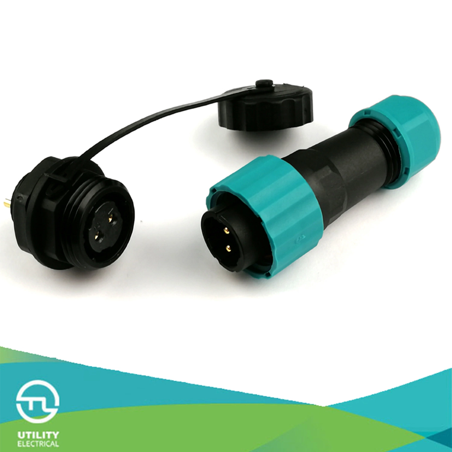 Circular IP68 Waterproof Aviation Plug Socket Connector