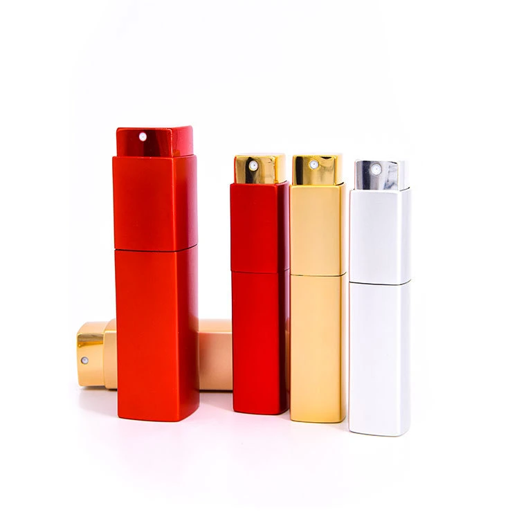 Twist Perfume Atomizer Matt Aluminum Case