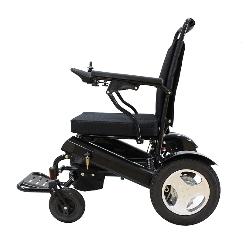 Hot Sale Aluminium Light Foldable Power Lithium Battery Electric Wheelchair