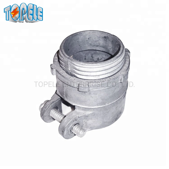 1/2 to 4 Inch Zinc Die Cast Flexible Metal Conduit Squeeze Connector