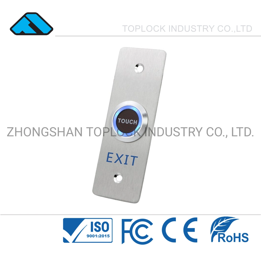 Anti-Theft Strong Security Electric Door Lock Pushbutton Switch Door Release Exit Building System