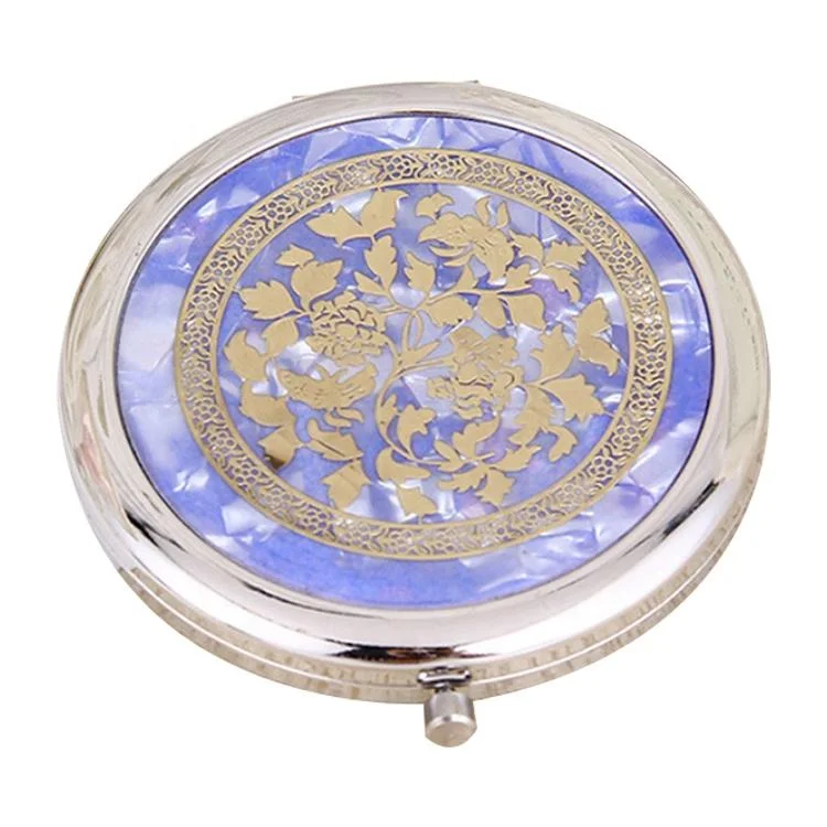 OEM Portable Reusable Fancy Design Pocket Mini Makeup Mirror