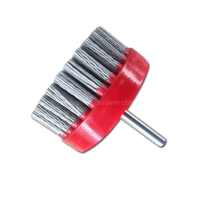 Abrasive Disc Brush Scrubber with Spindle