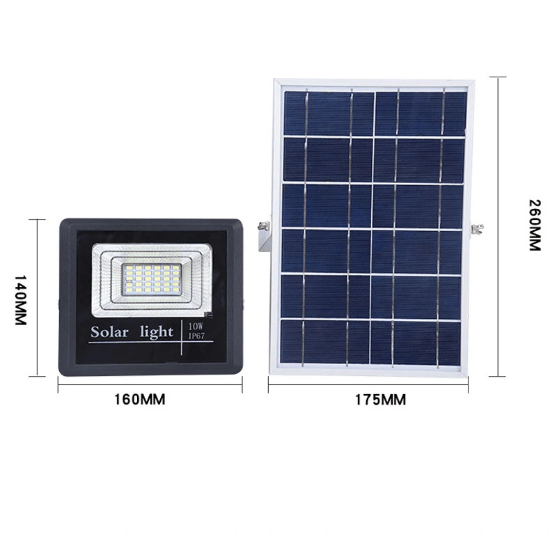 Solar Flood Light Outdoor Products LED Light-IP65 Solar Light, LED Lamp with Remote Control Solar System Energy Saving Light 5000mA*1 LED Lamp Solar Lamp