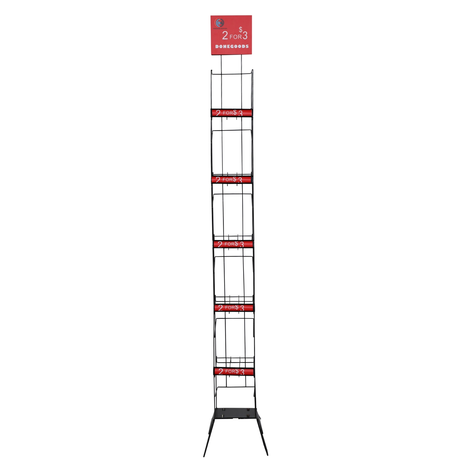 Newspaper Magazine Books Stand Rack Shelf