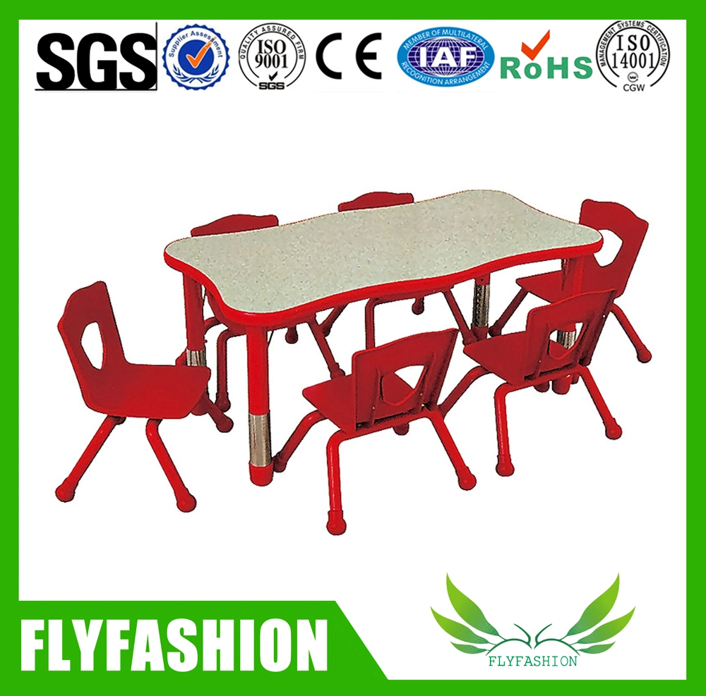 Preschool Wooden Furniture Children Table for Kids (KF-03)