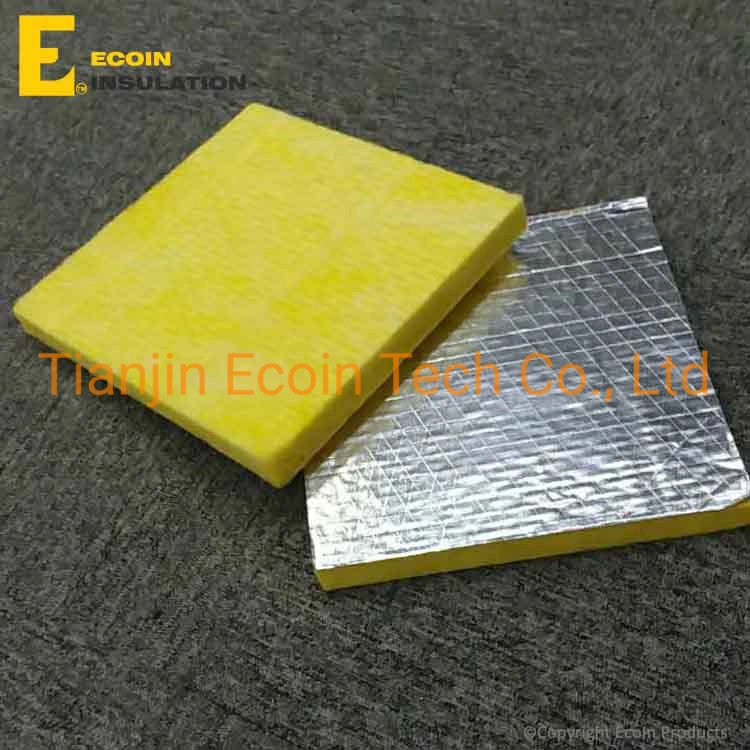 Glass Reinforced Wool Insulation Plate Glass Fiber Wool Board for Wall and Roof