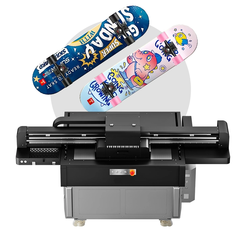 Preço de fábrica 6090 3h Máquina Mimaki Rainbow A1 tamanho UV Impressora plana