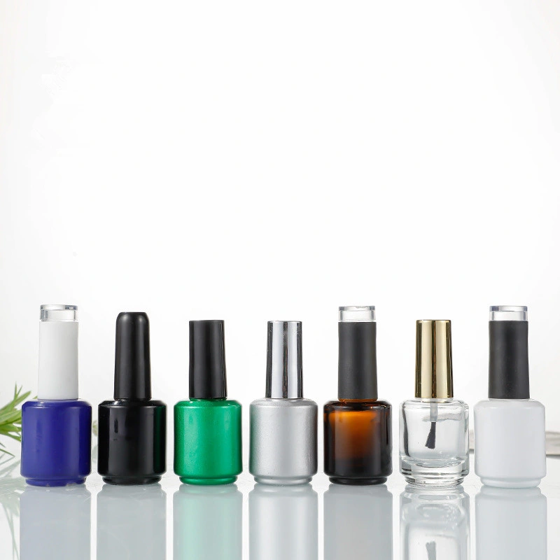 High quality/High cost performance Low MOQ 15ml Empty Gel Nail Polish Bottle Packaging Nail Glass Bottle