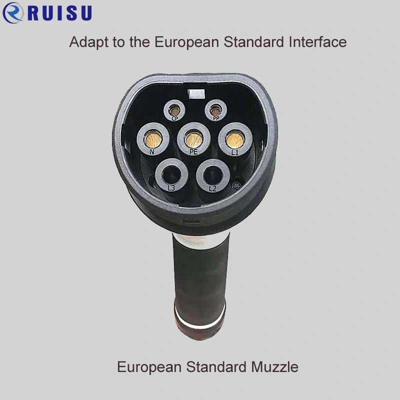 7kw Europe Standard 32A 3phase EV Charger Station