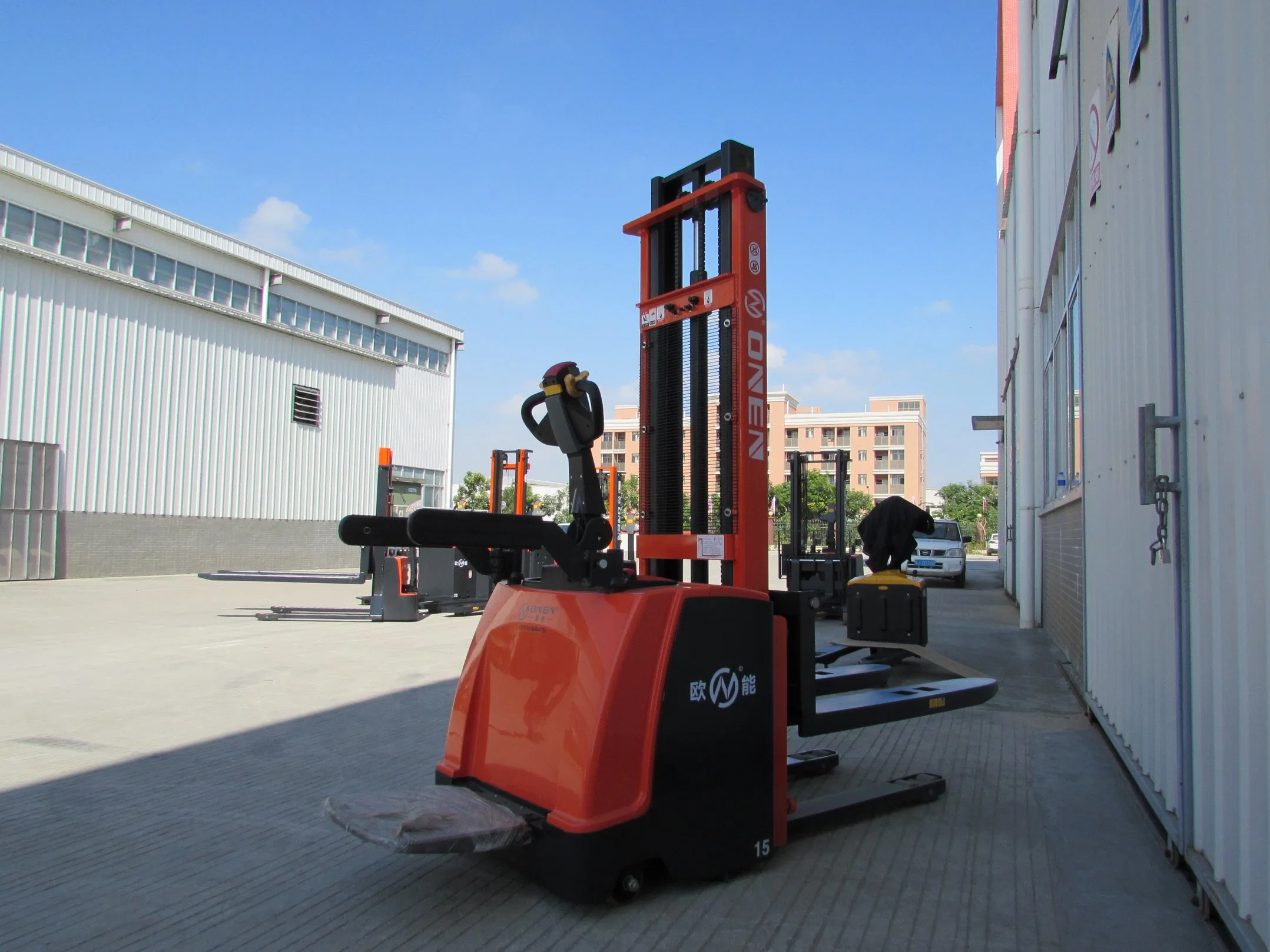 Lead Acid Battery Lithium Battery Electric Pallet Stackers Forklift Stacker Lifting Equipment Warehouse storage
