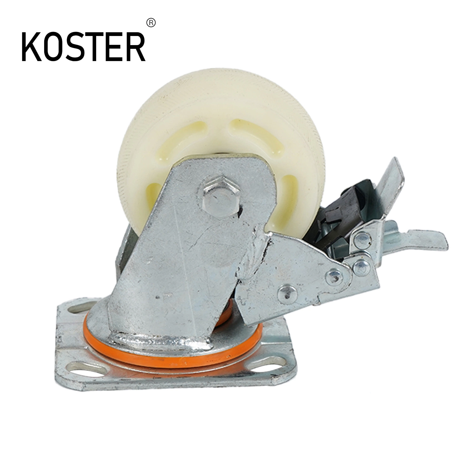 Industrial Caster Manufacturer 4"/5"/6"/8" Heavy Duty Caster Wheel with Brake