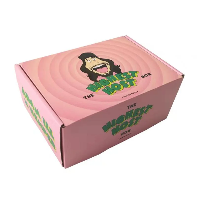 China Suppliers Delicate High Performance Recycled Printed Corrugated Paper Box Package