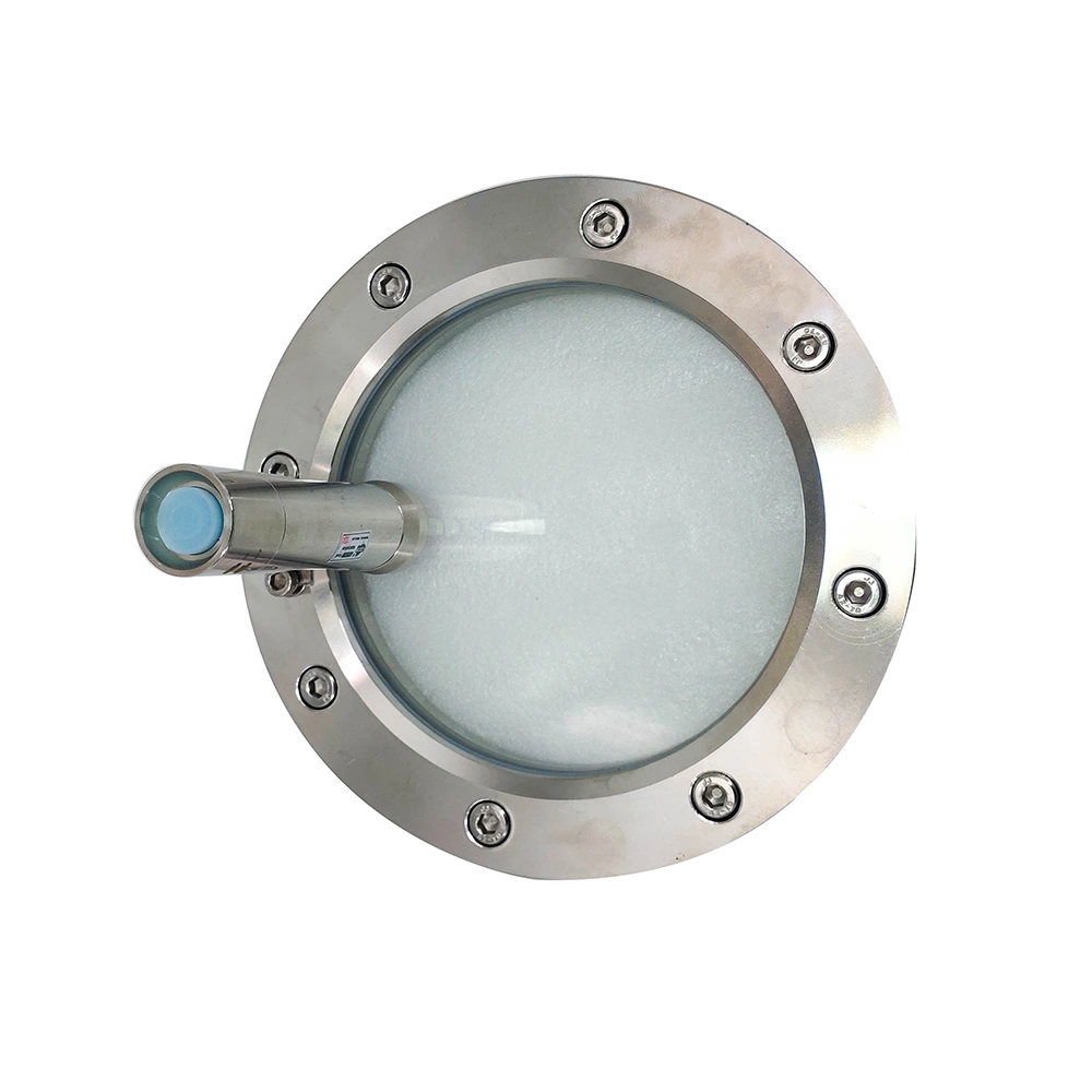 Sanitary Stainless Steel Hygienic Flange Sight Glass with LED Light