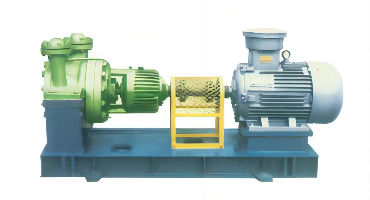 Kangqiao Pompe de processus à acide à eau diesel à huile centrifuge anticorrosion à simple aspiration et à un étage horizontale pour évaporation de chlorure.