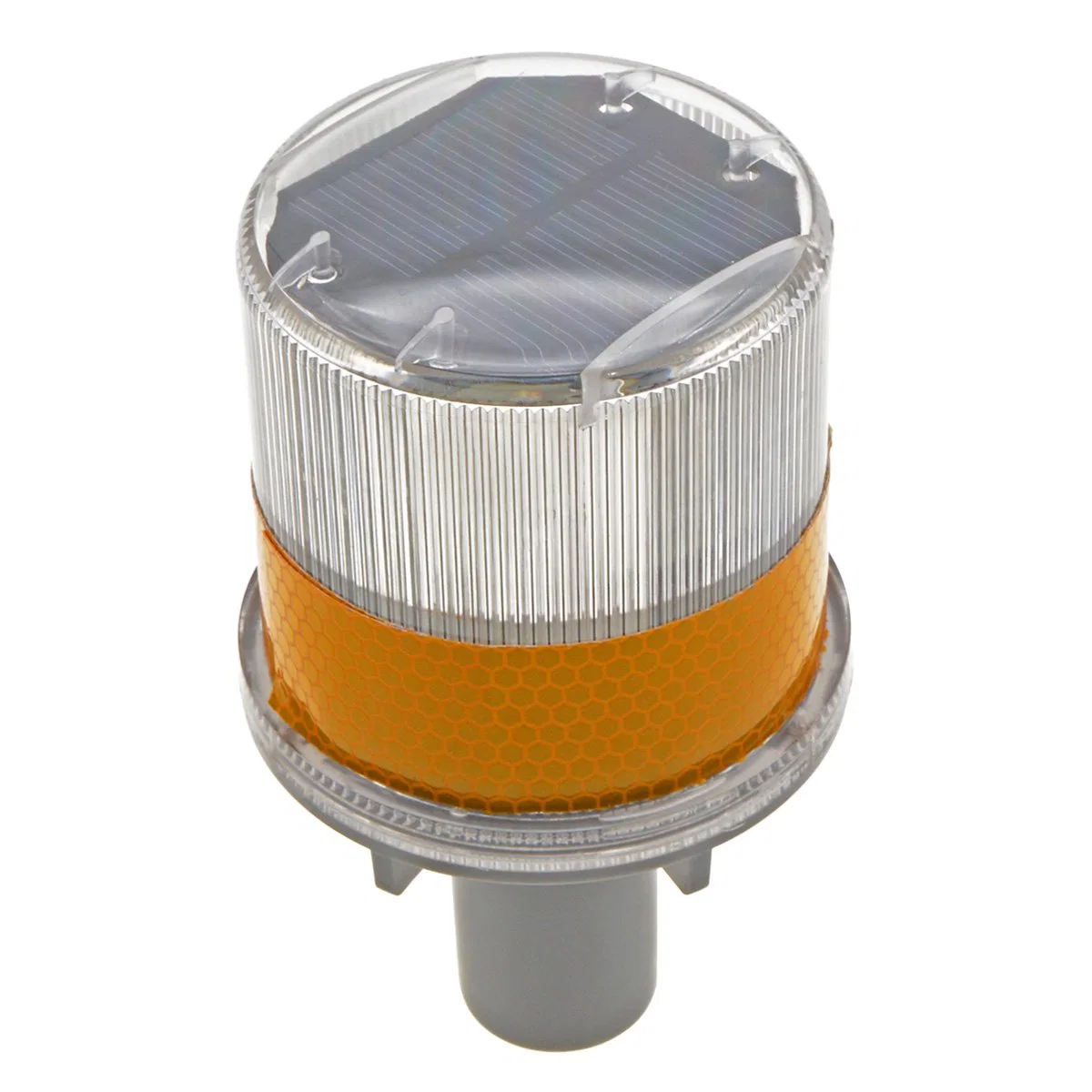 Solar Safety Beacon Light for Traffic Marina Dock Barge Boat